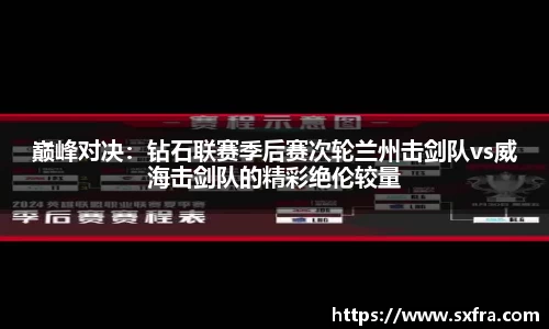 巅峰对决：钻石联赛季后赛次轮兰州击剑队vs威海击剑队的精彩绝伦较量